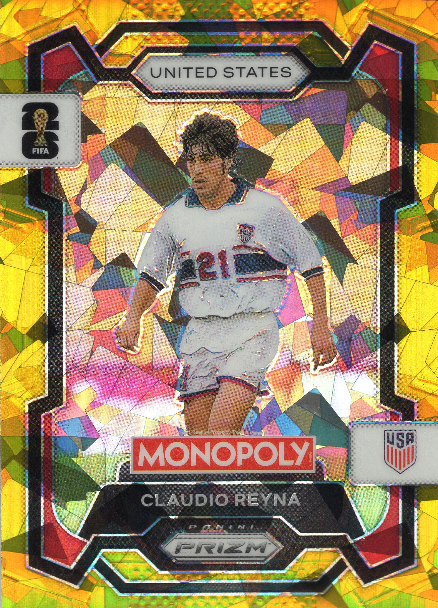 Claudio Reyna card front