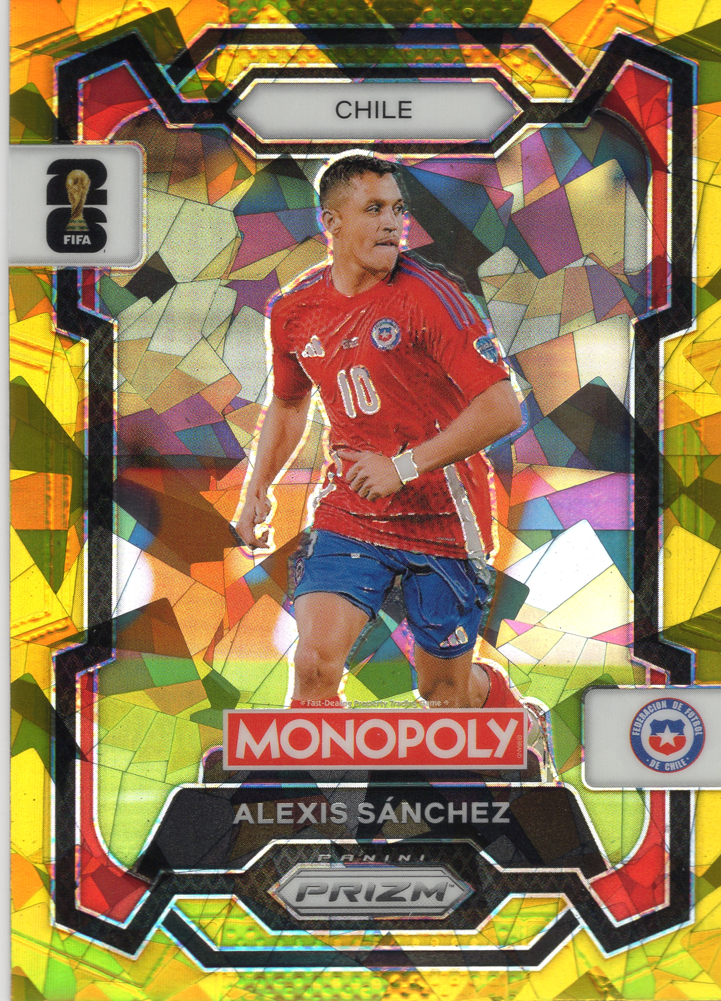 Alexis Sánchez card front