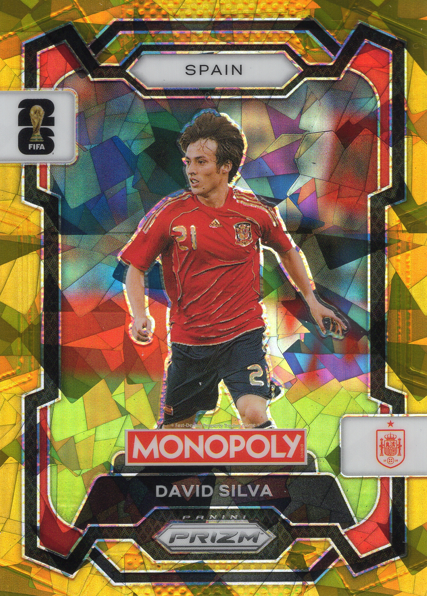David Silva card front