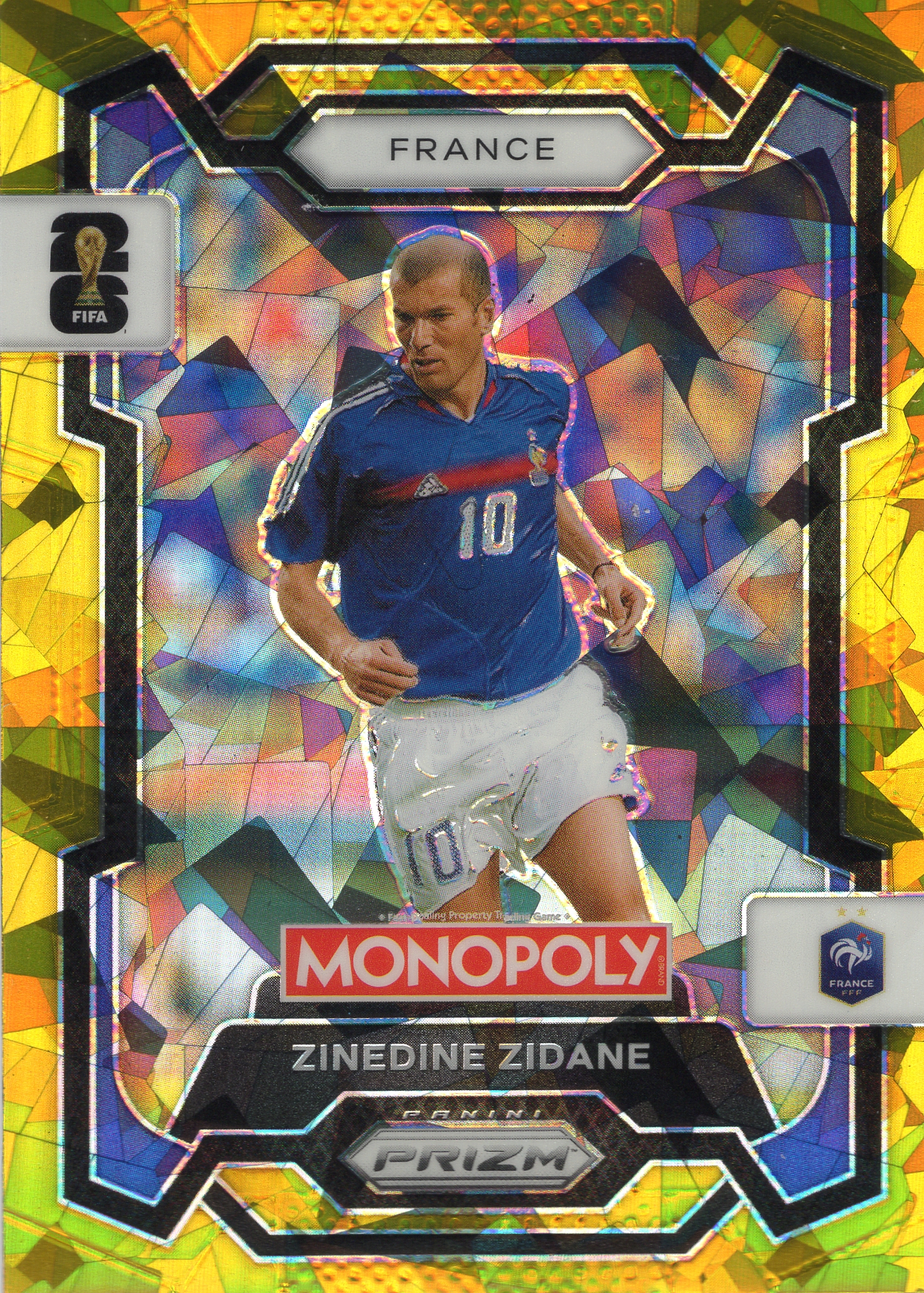 Zinedine Zidane card front