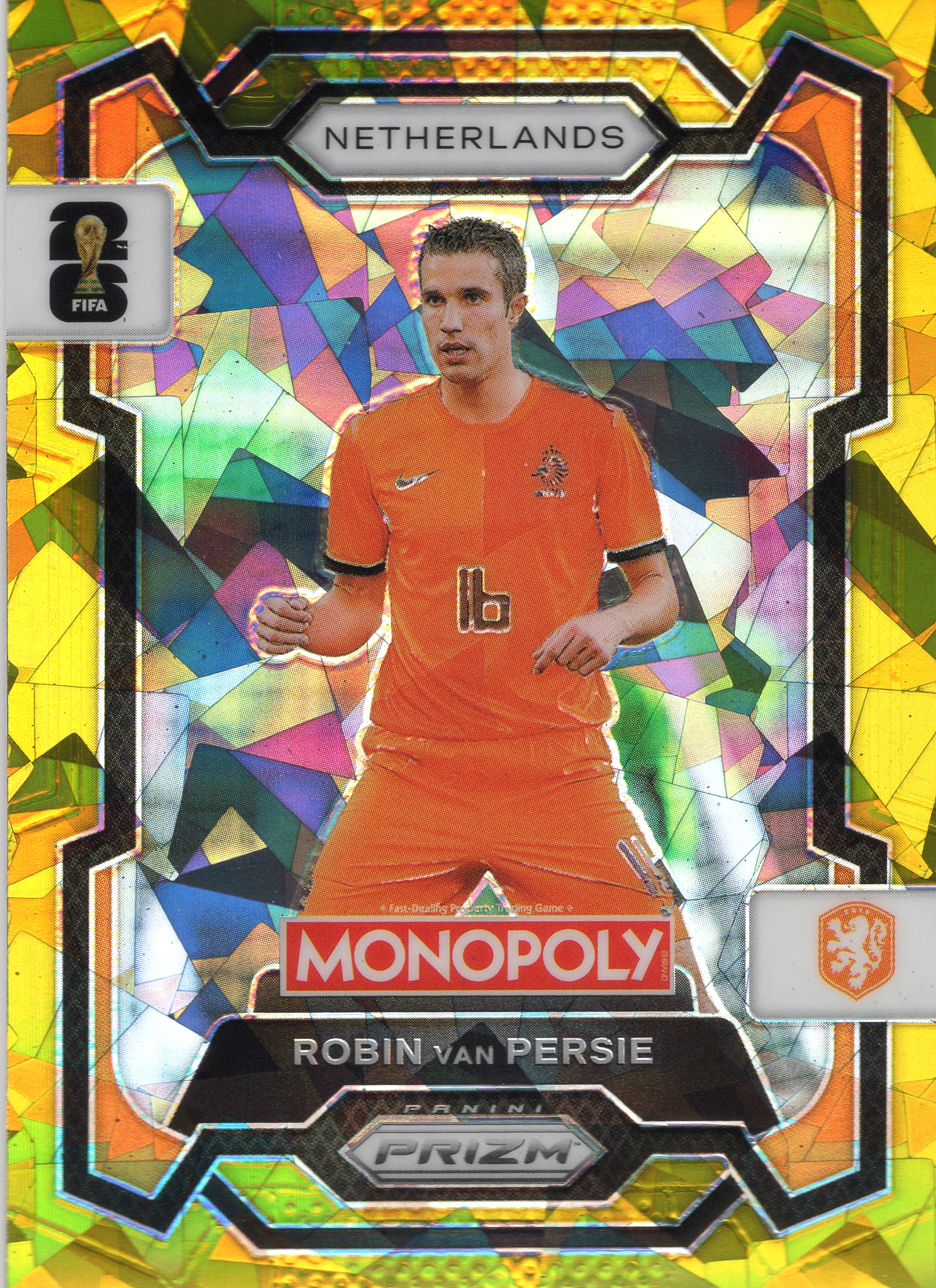 Robin van Persie card front