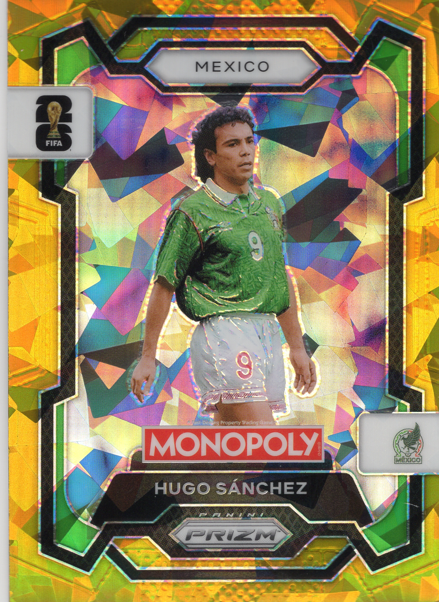 Hugo Sánchez card front