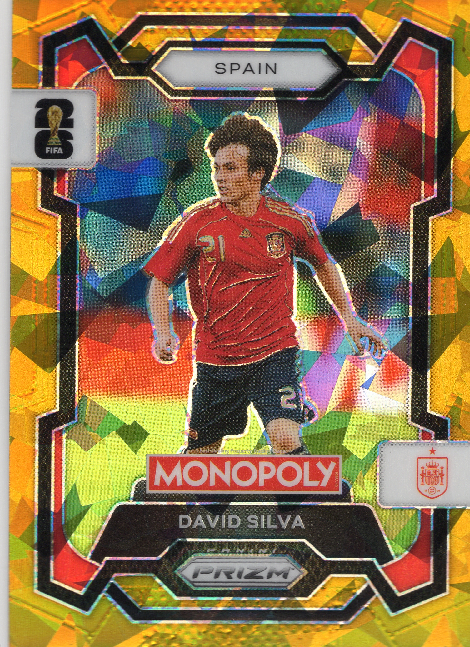 David Silva card front