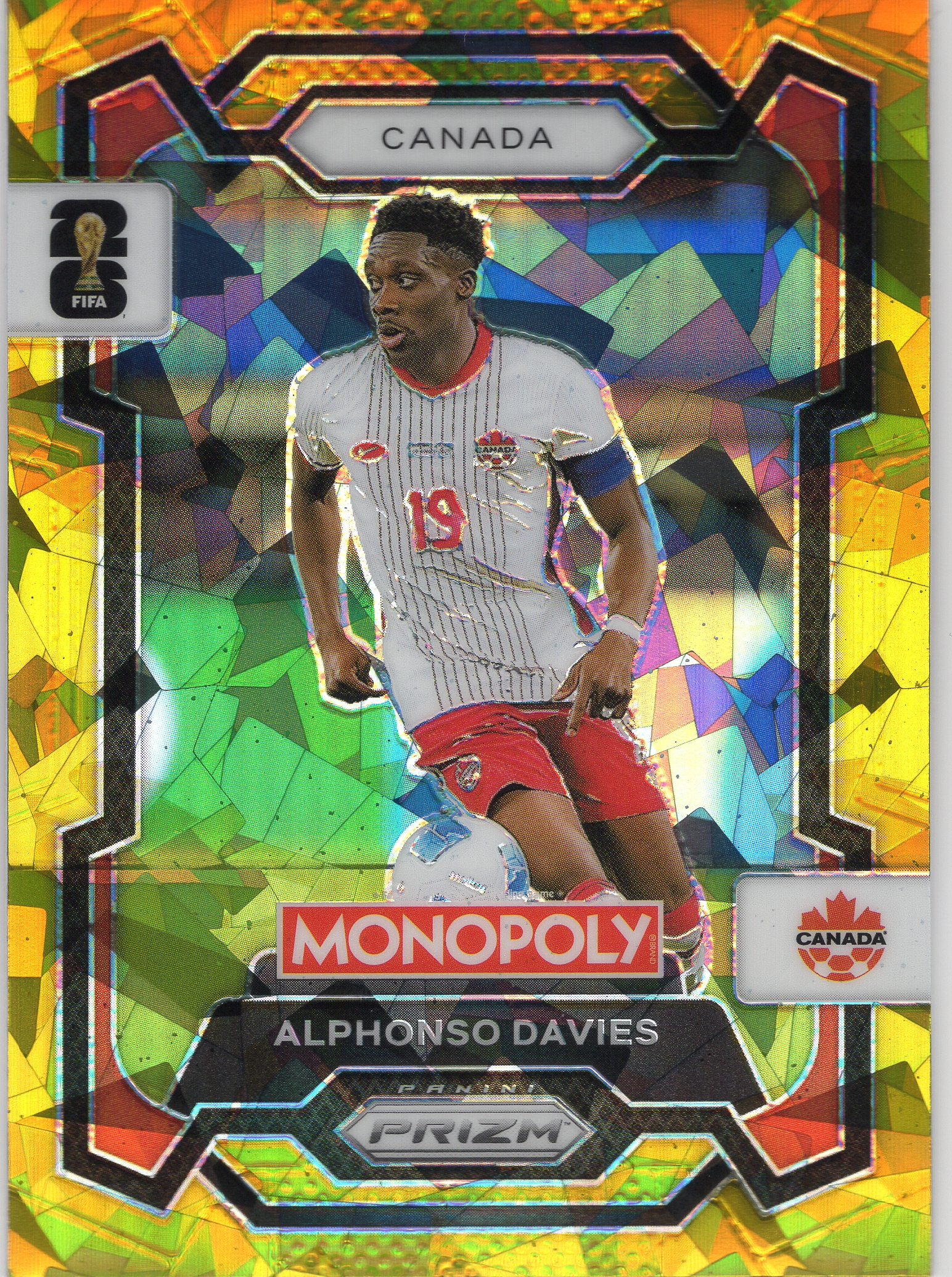 Alphonso Davies card front