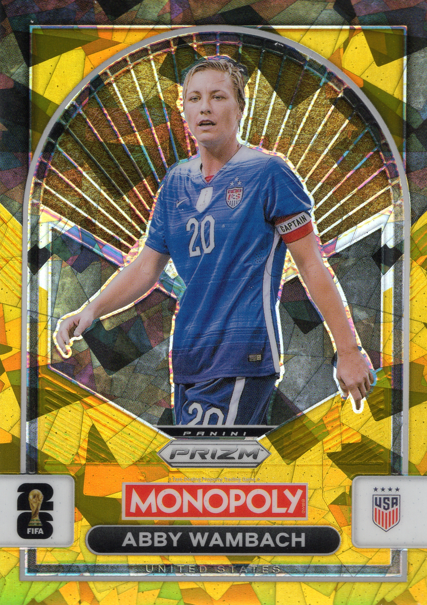 Abby Wambach card front