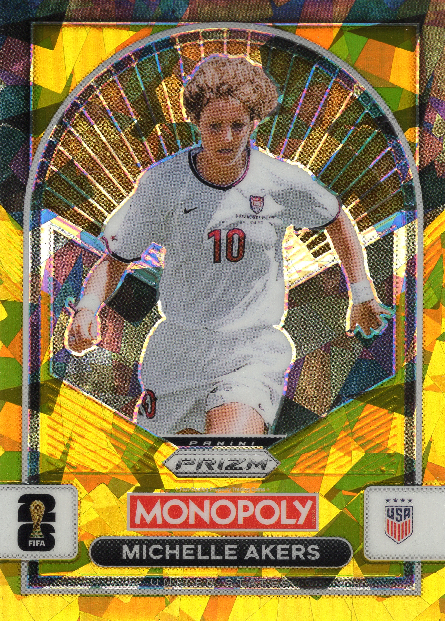 Michelle Akers card front