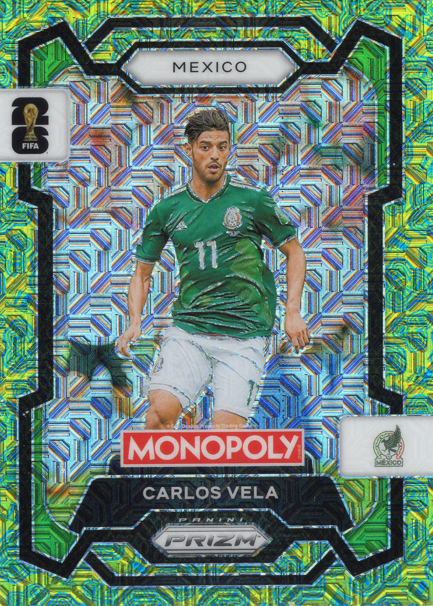 Carlos Vela card front