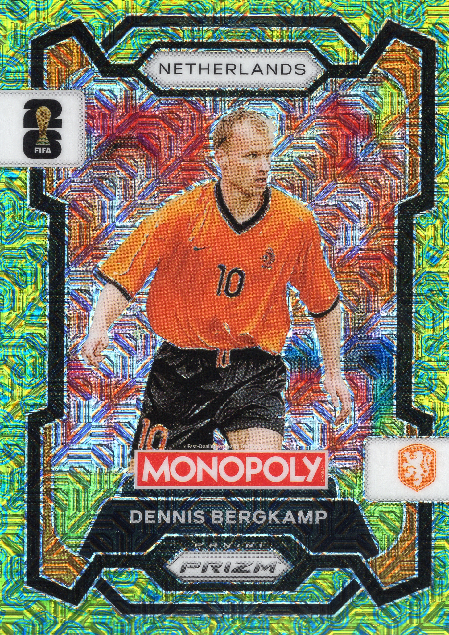Dennis Bergkamp card front