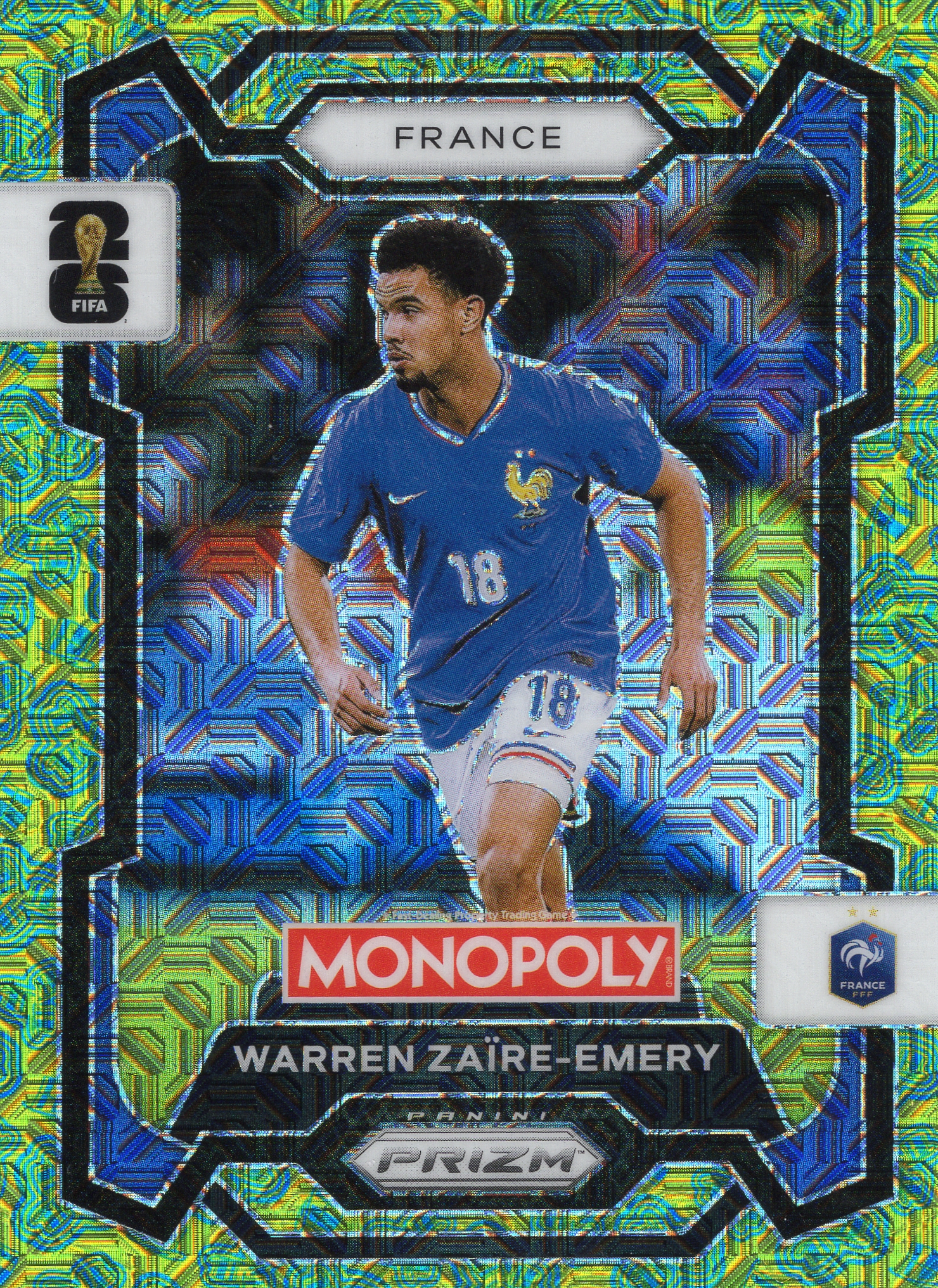 Warren Zaïre-Emery card front