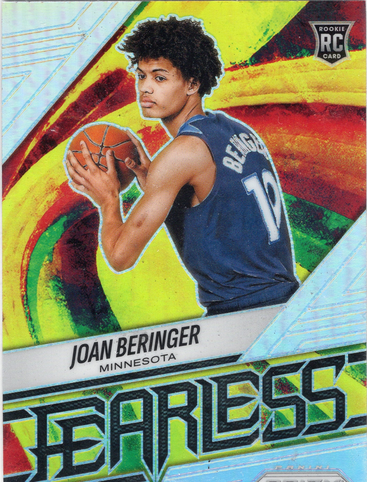 2025-26 Joan Beringer Panini Prizm Basketball #3 Silver Prizm candidate — front scan