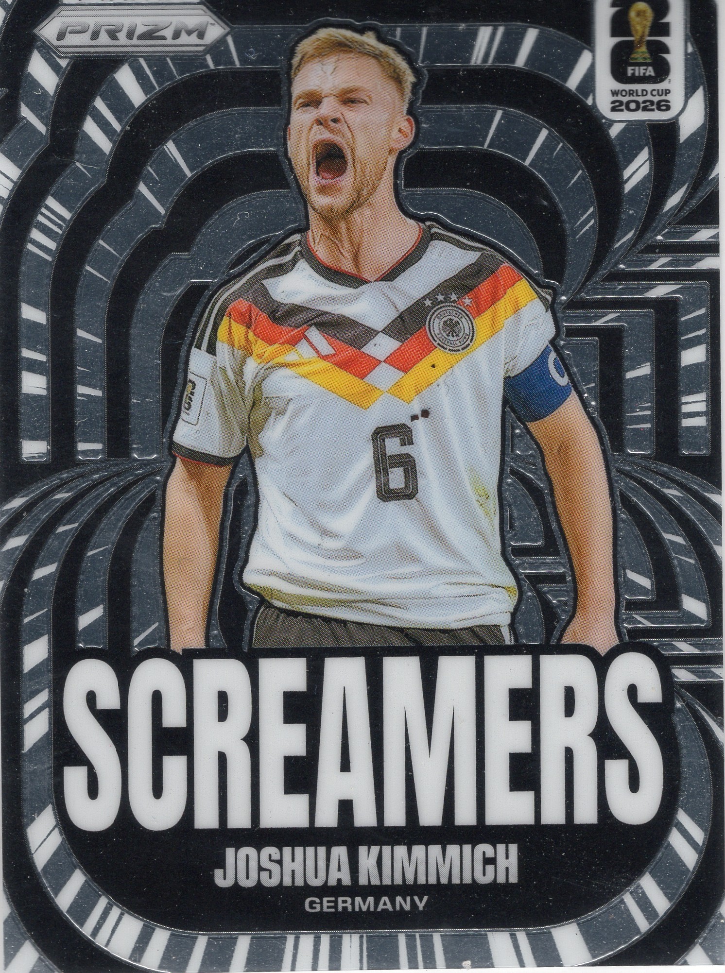 2026 Joshua Kimmich Panini Prizm FIFA World Cup #11 Parallel unconfirmed — front scan