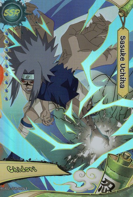 Sasuke Uchiha card front