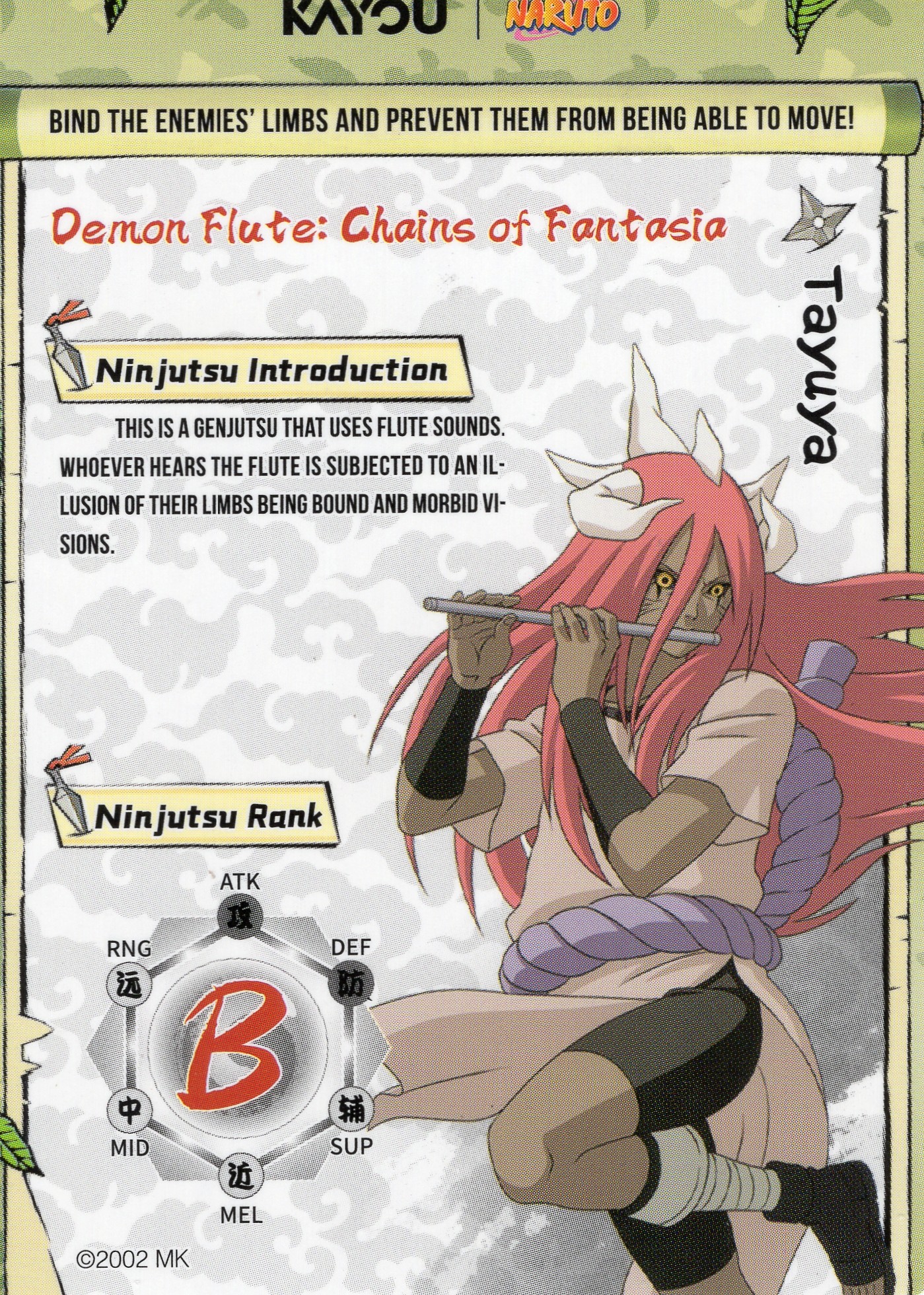 Tayuya — Back