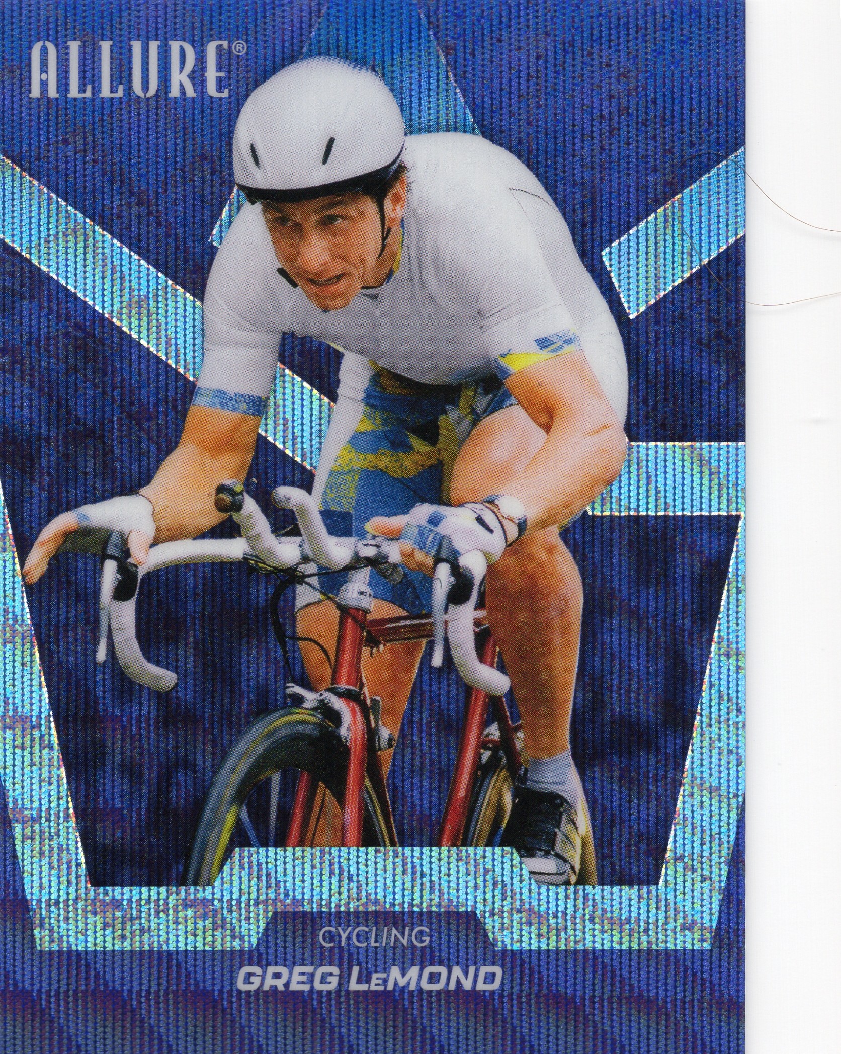 2025 Greg LeMond Upper Deck Allure SE #18 Blue Wave 179/349 — front scan