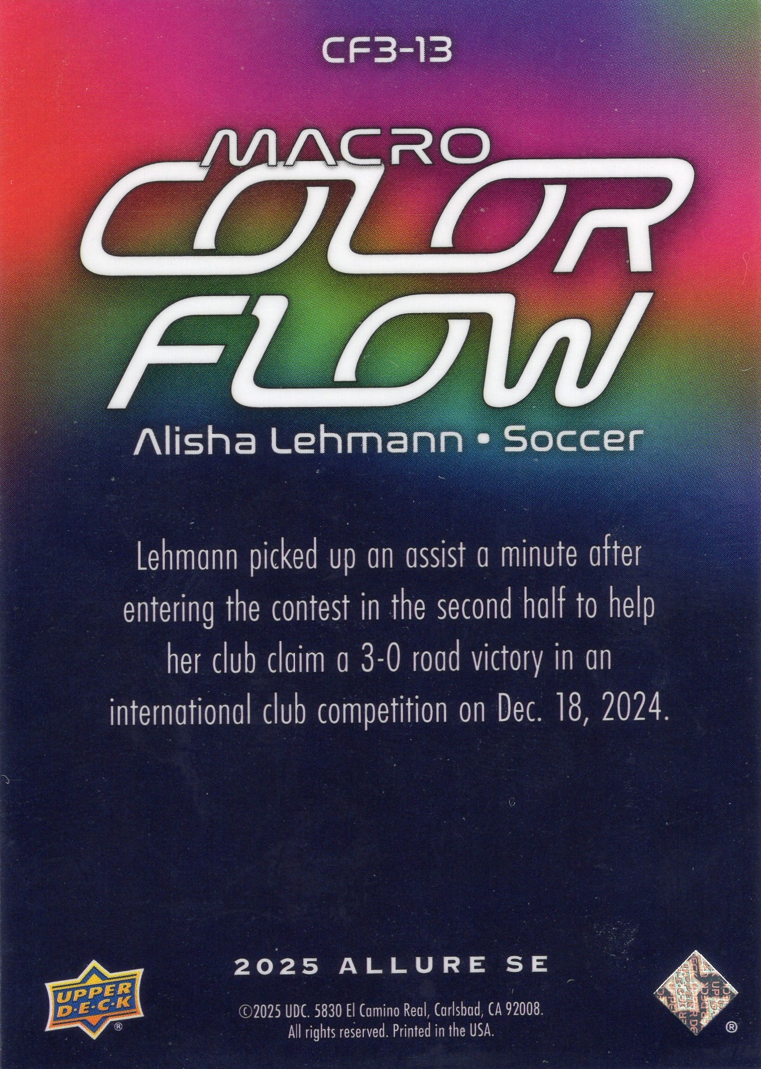 Alisha Lehmann — Back