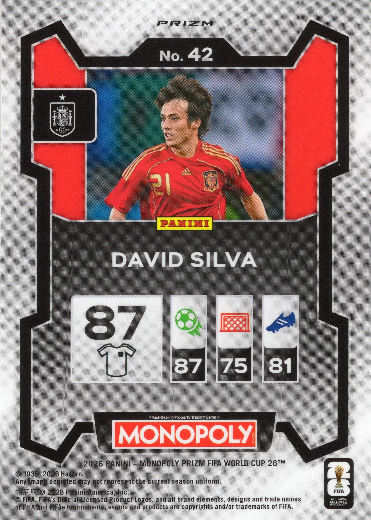David Silva — Back