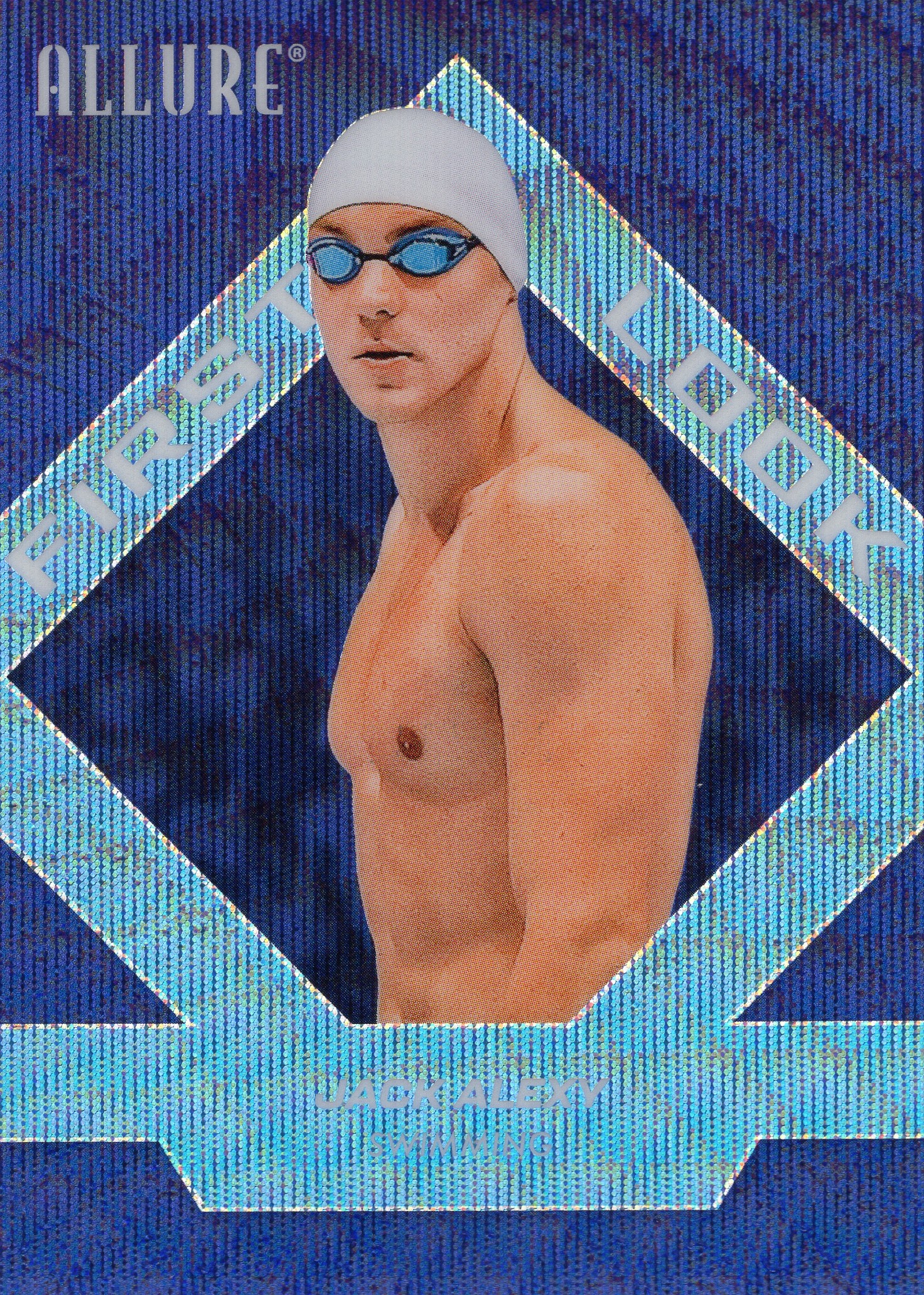2025 Jack Alexy Upper Deck Allure SE - First Look #141 Blue Wave 138/349 — front scan