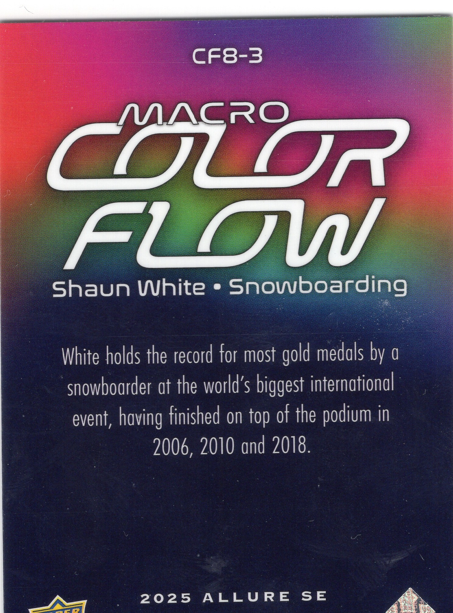 Shaun White — Back