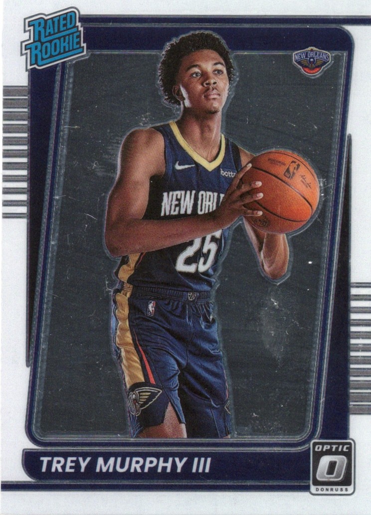 2021-22 Trey Murphy III Panini Donruss Optic Basketball - Rated Rookie #178 Parallel unconfirmed — front scan