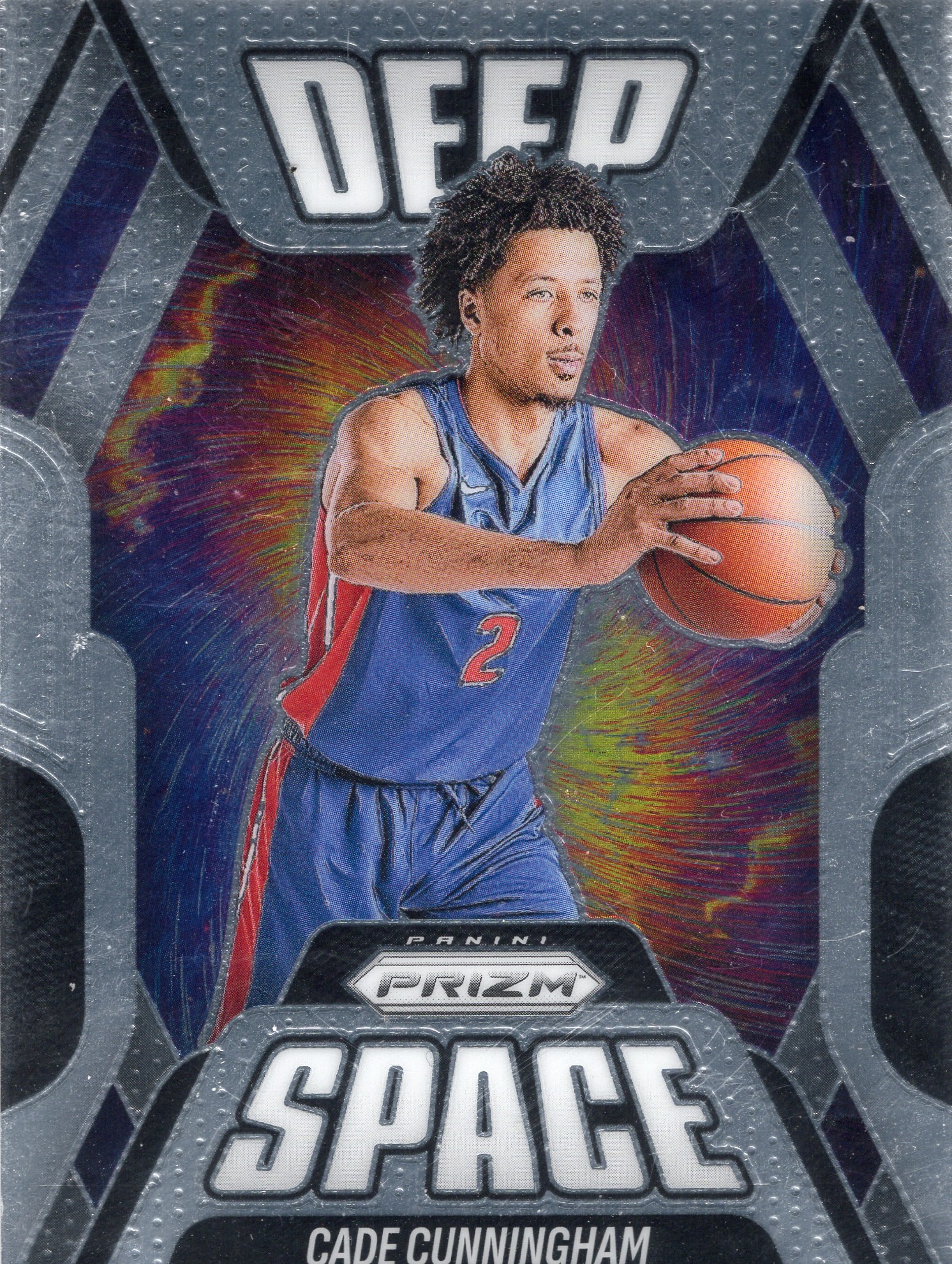 2025-26 Cade Cunningham Panini Prizm #13 Parallel unconfirmed — front scan