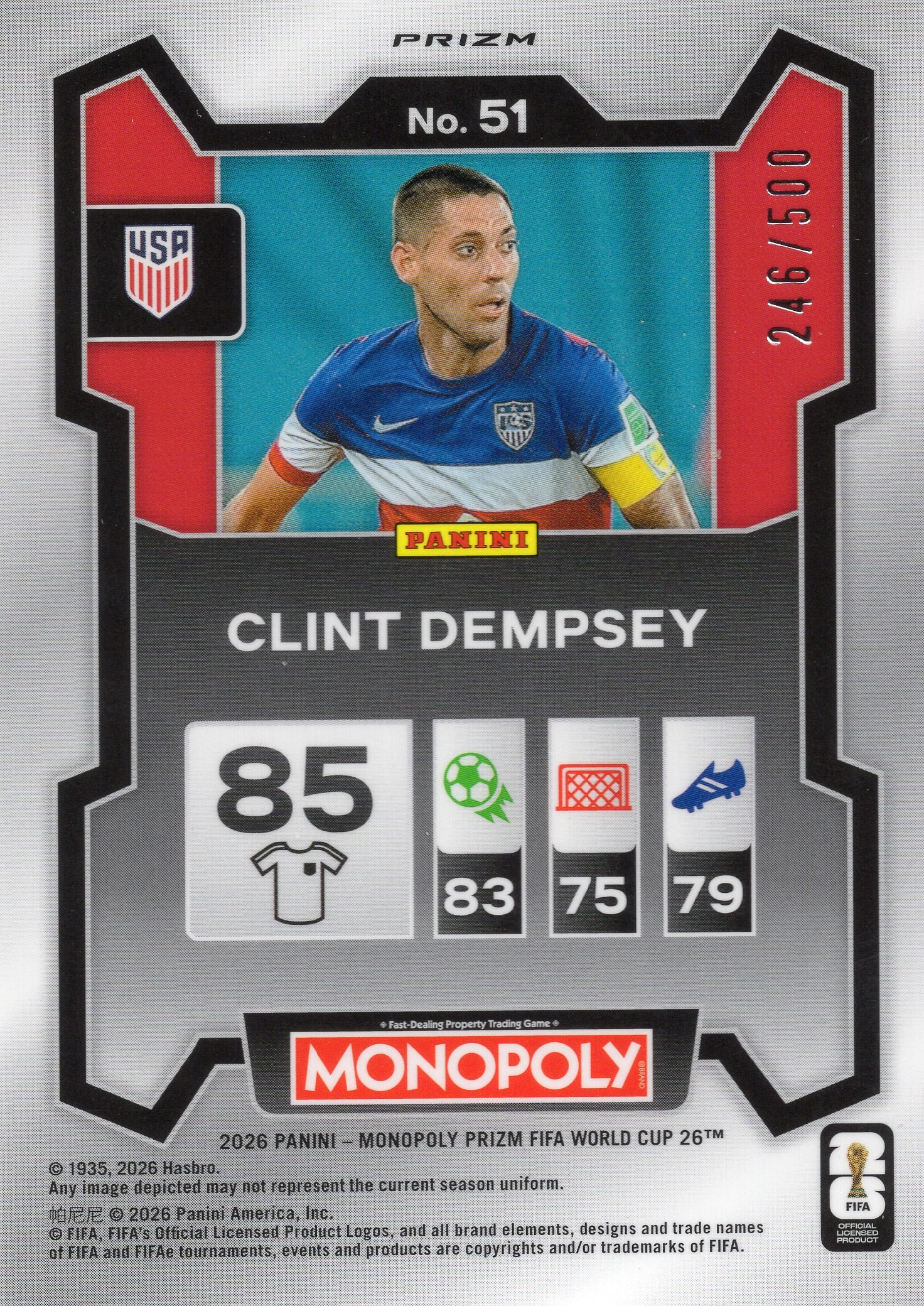 Clint Dempsey — Back