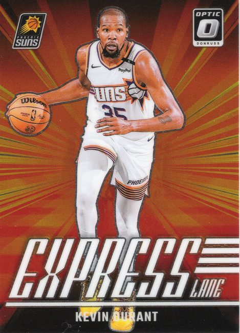 Kevin Durant card front