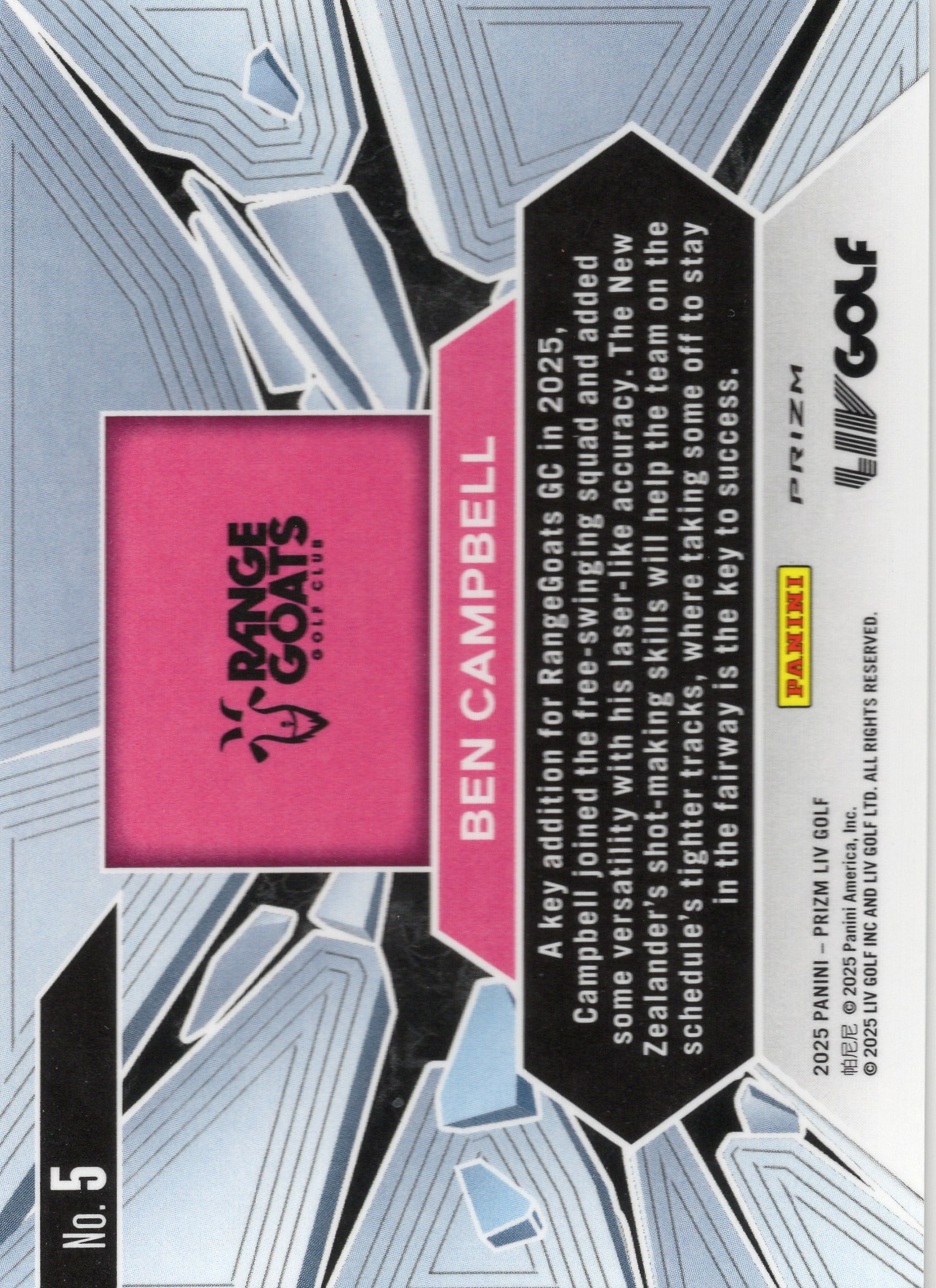 Ben Campbell — Back