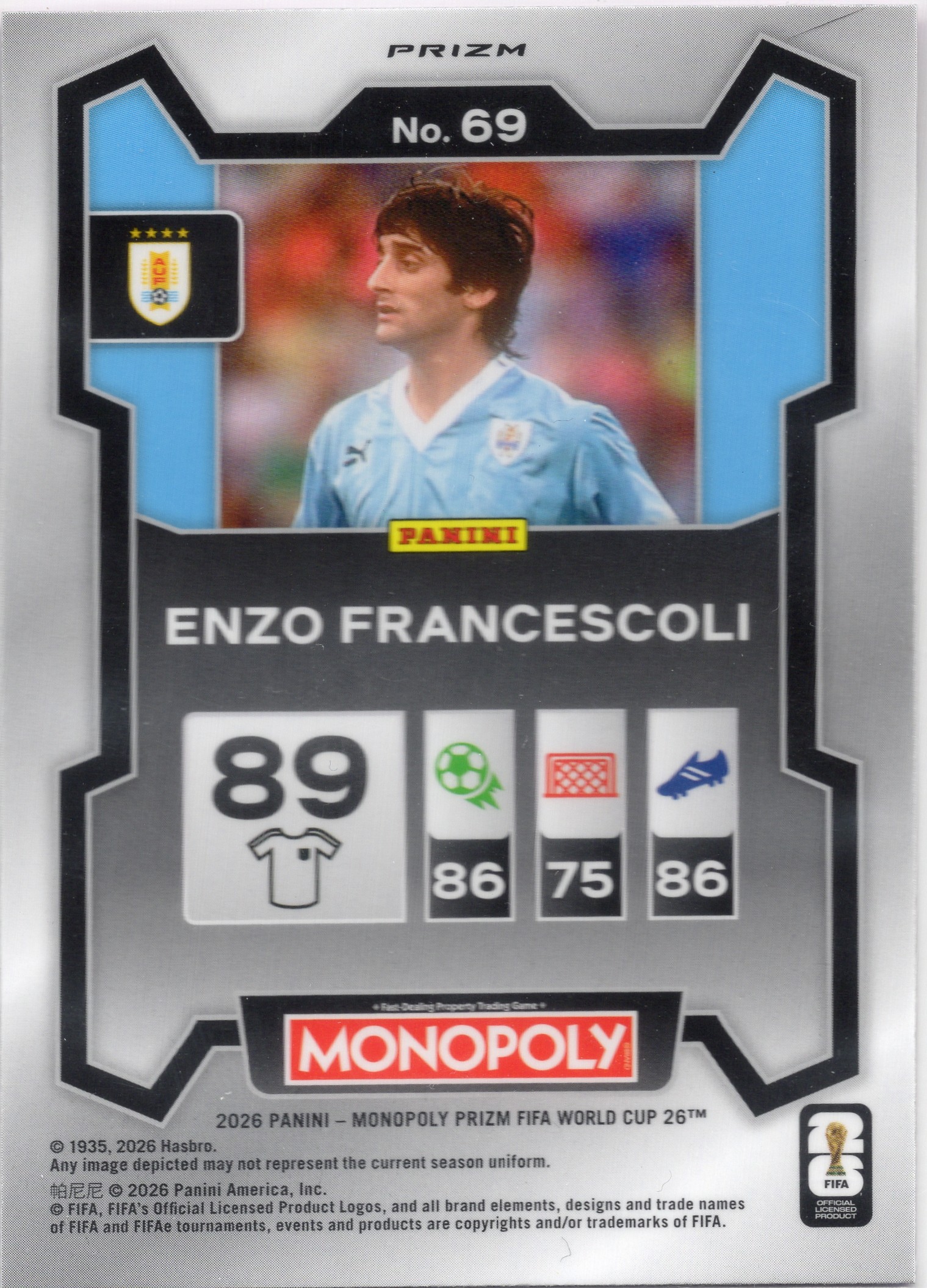 Enzo Francescoli — Back