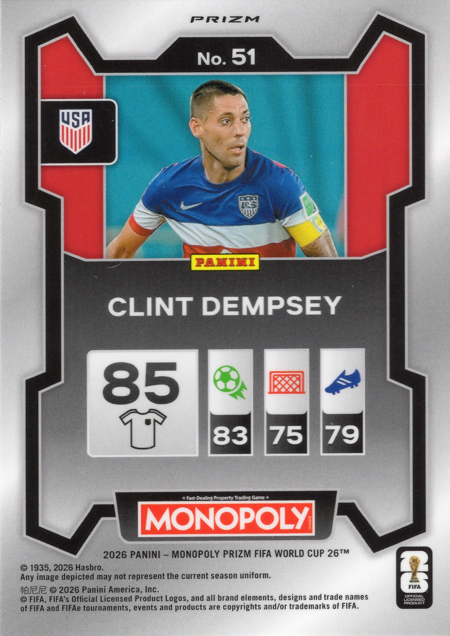 Clint Dempsey — Back