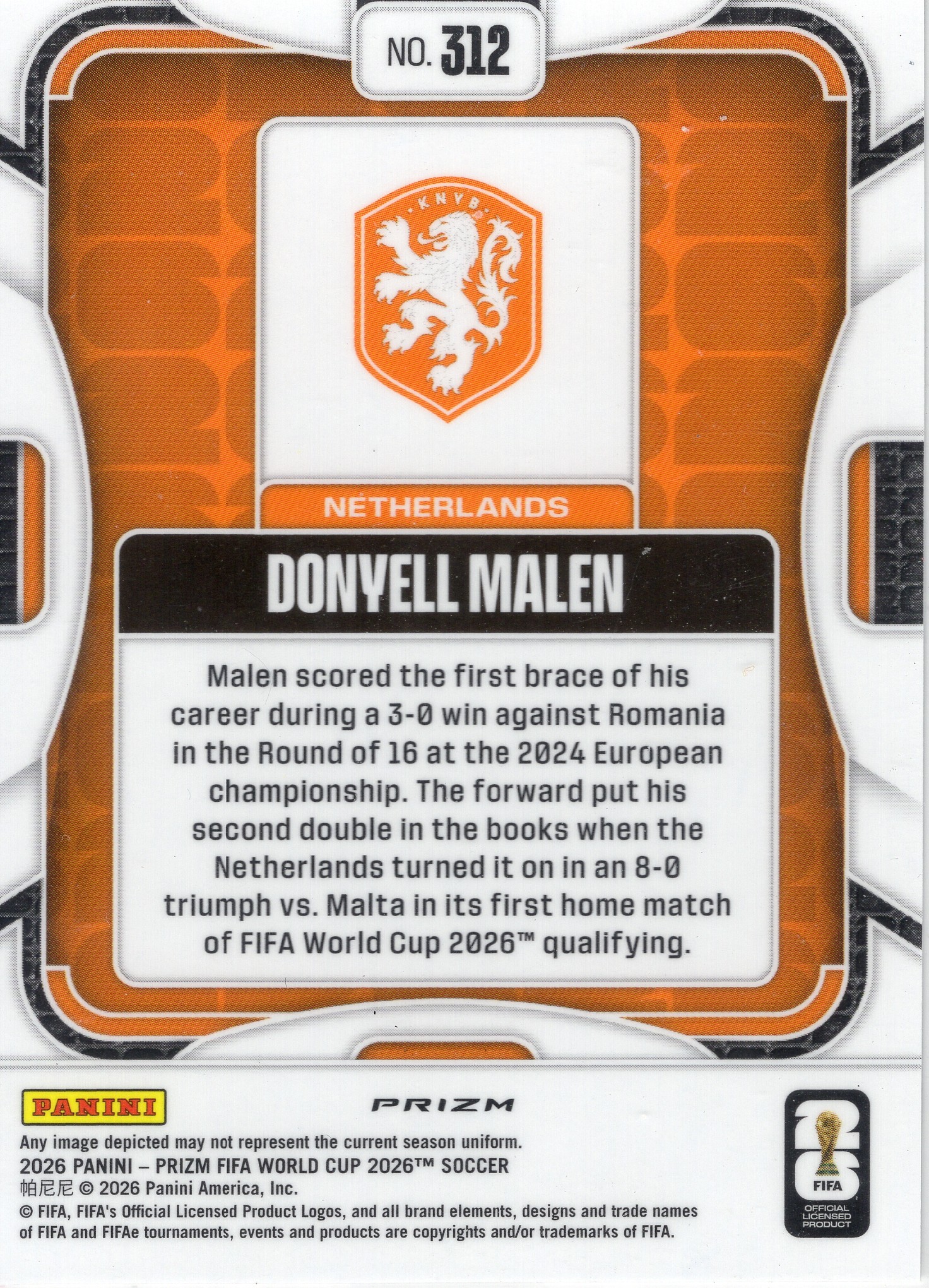 Donyell Malen — Back