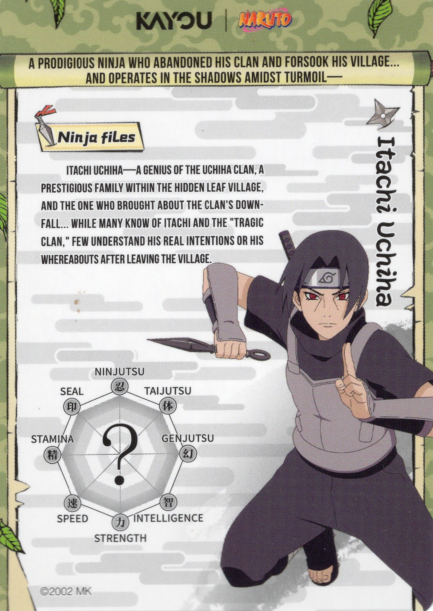 Itachi Uchiha — Back