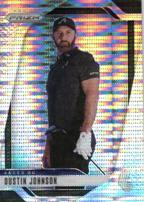 Dustin Johnson card front