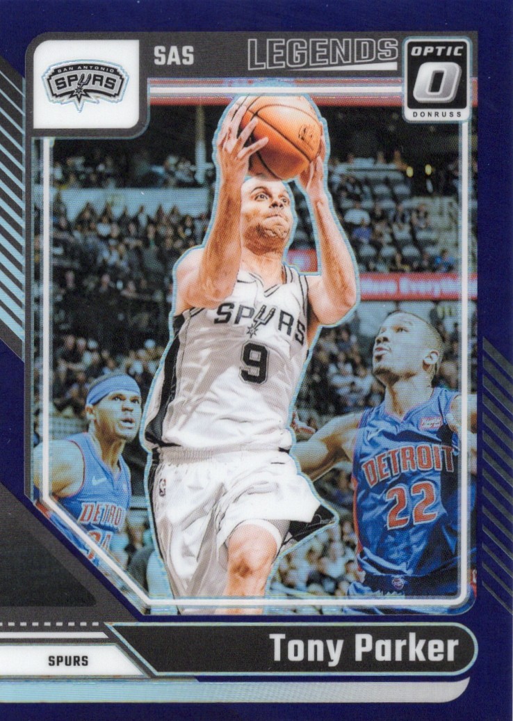 2024-25 Tony Parker Panini Donruss Optic Basketball - Legends #235 Purple — front scan