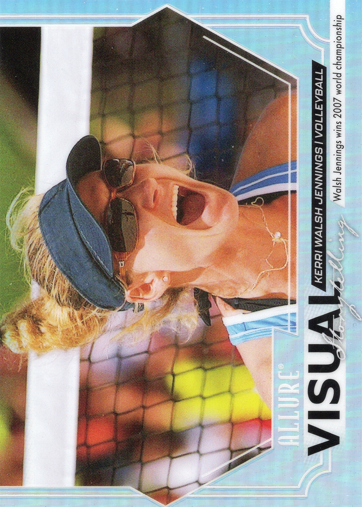 2025 Kerri Walsh Jennings Upper Deck Allure SE - Visual Storytelling #VS-25 Parallel unconfirmed — front scan
