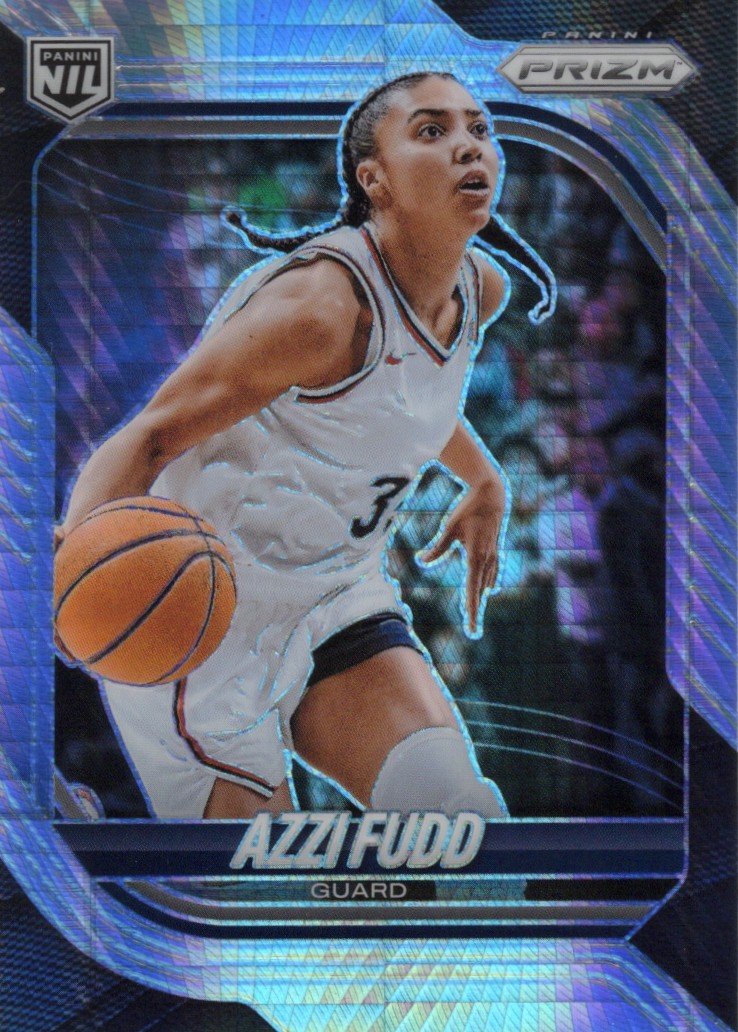 2025-26 Azzi Fudd Panini Prizm Basketball #122 Hyper — front scan