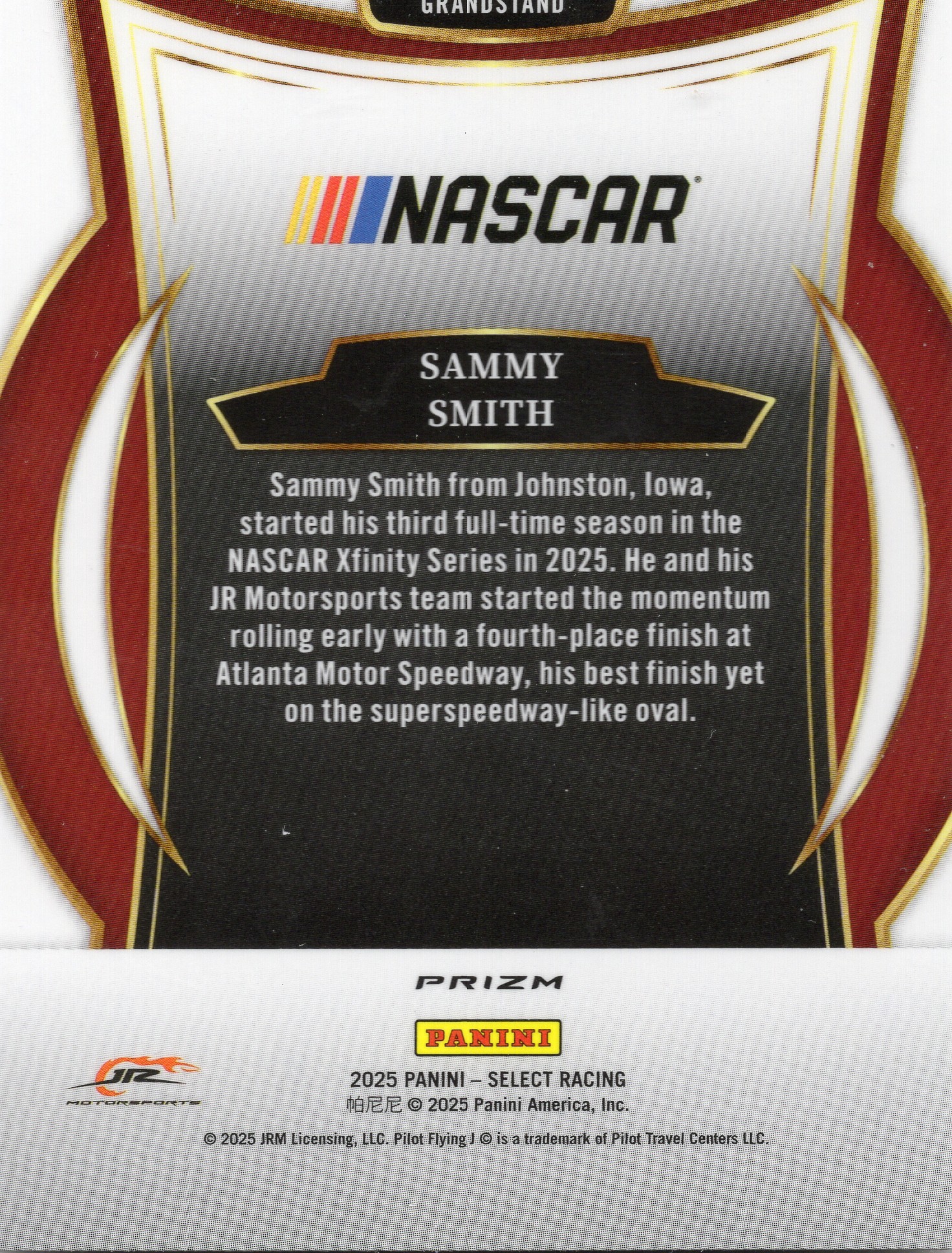 Sammy Smith — Back