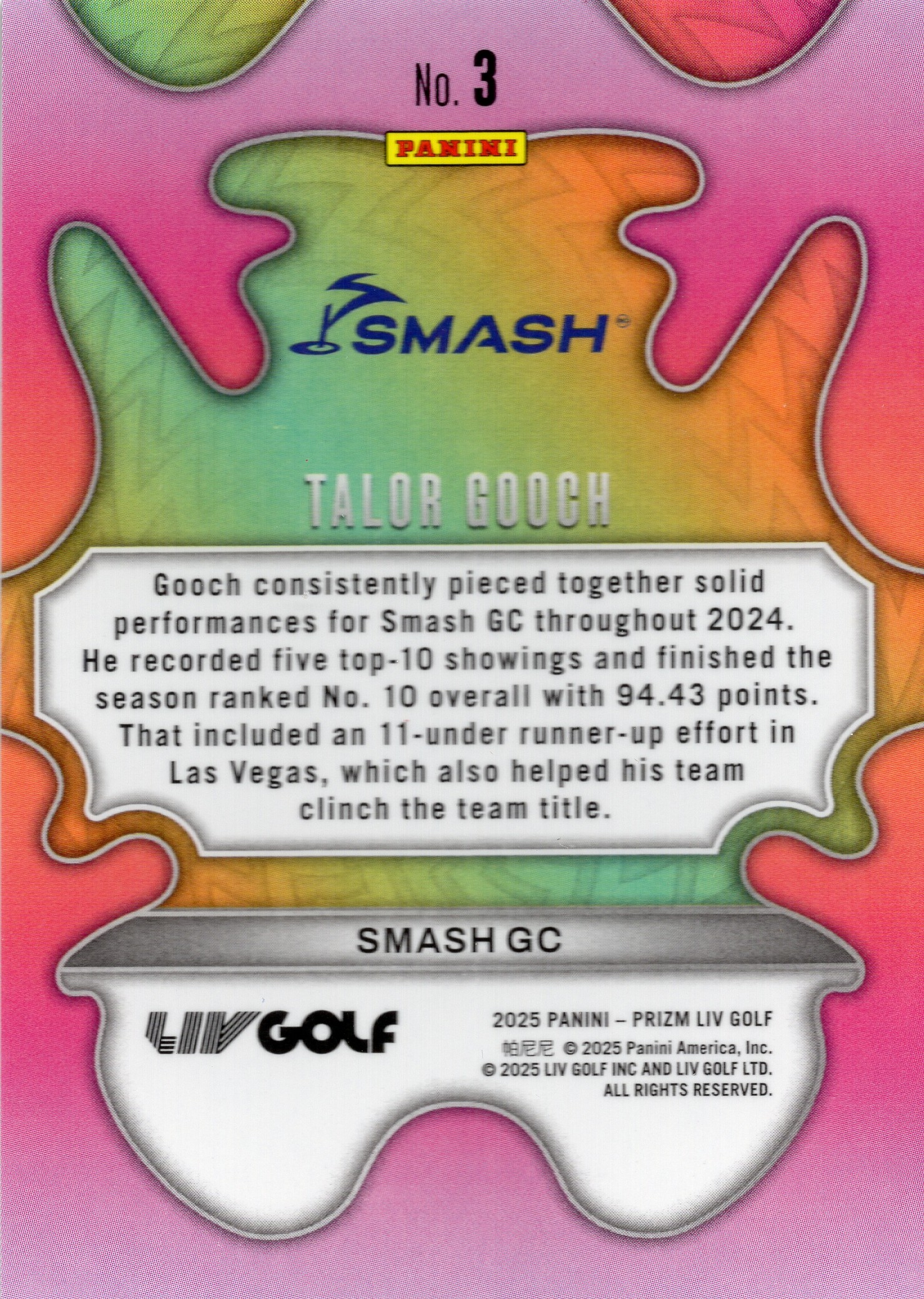 Talor Gooch — Back
