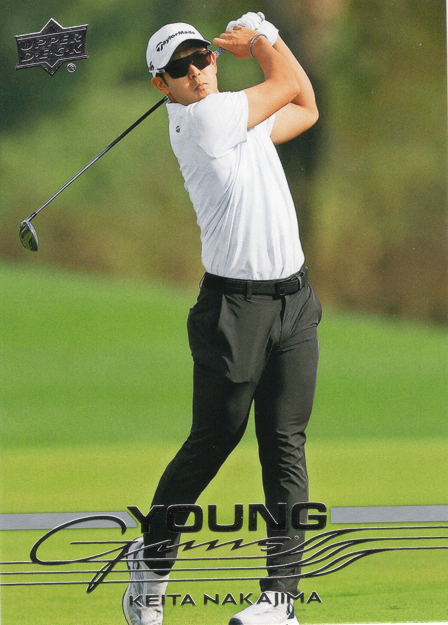 2026 Keita Nakajima Upper Deck Golf #107 Parallel unconfirmed — front scan