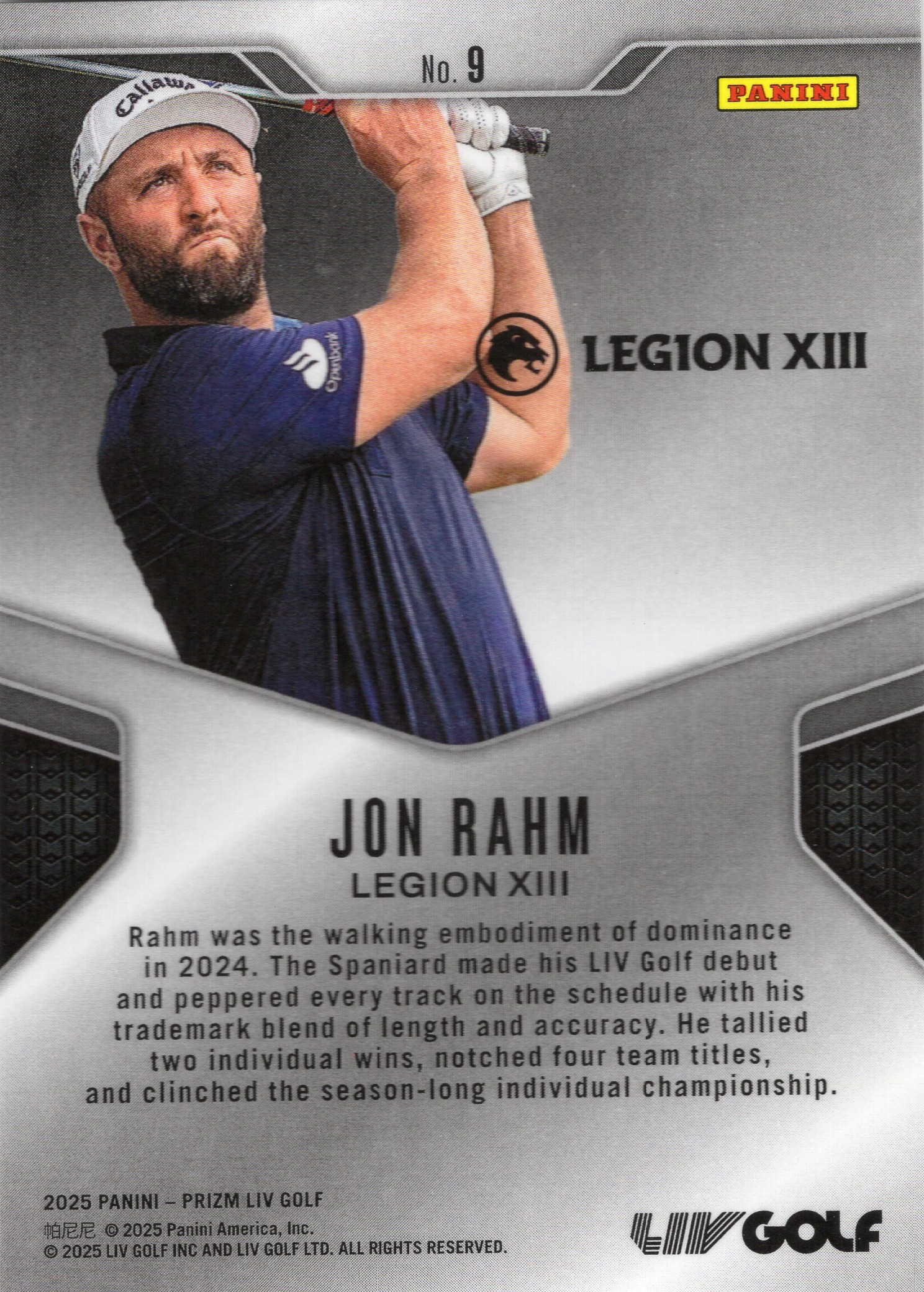 Jon Rahm — Back