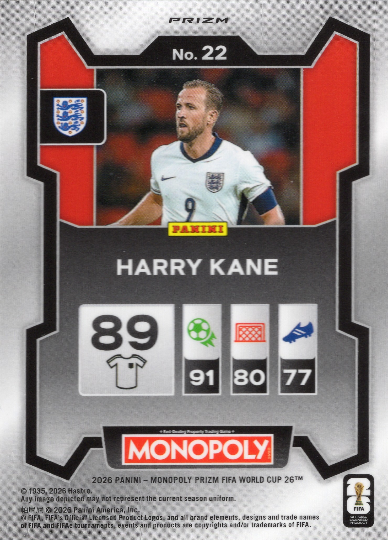 Harry Kane — Back