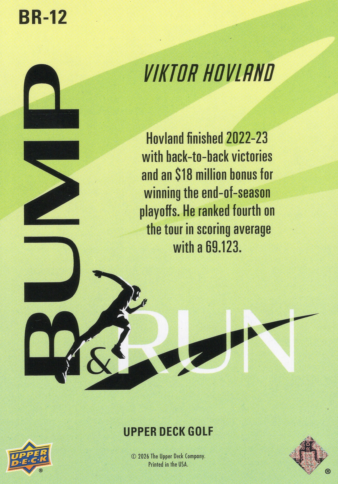 Viktor Hovland — Back