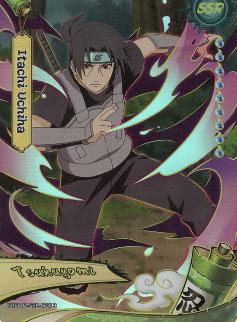 Itachi Uchiha card front