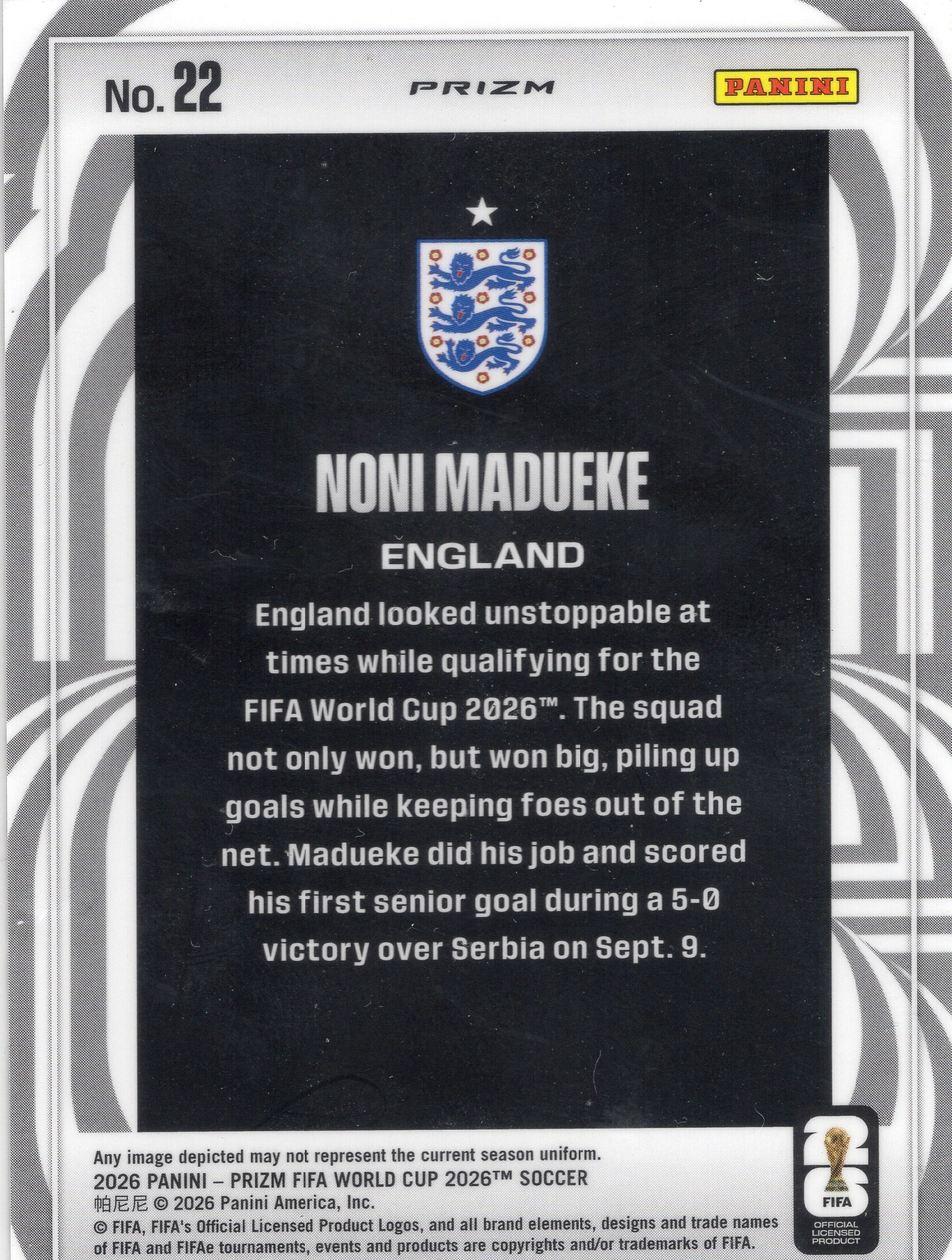 Noni Madueke — Back