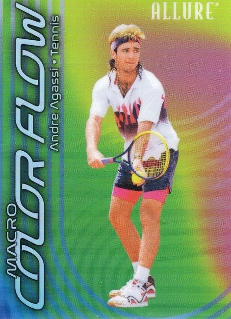 Andre Agassi card front