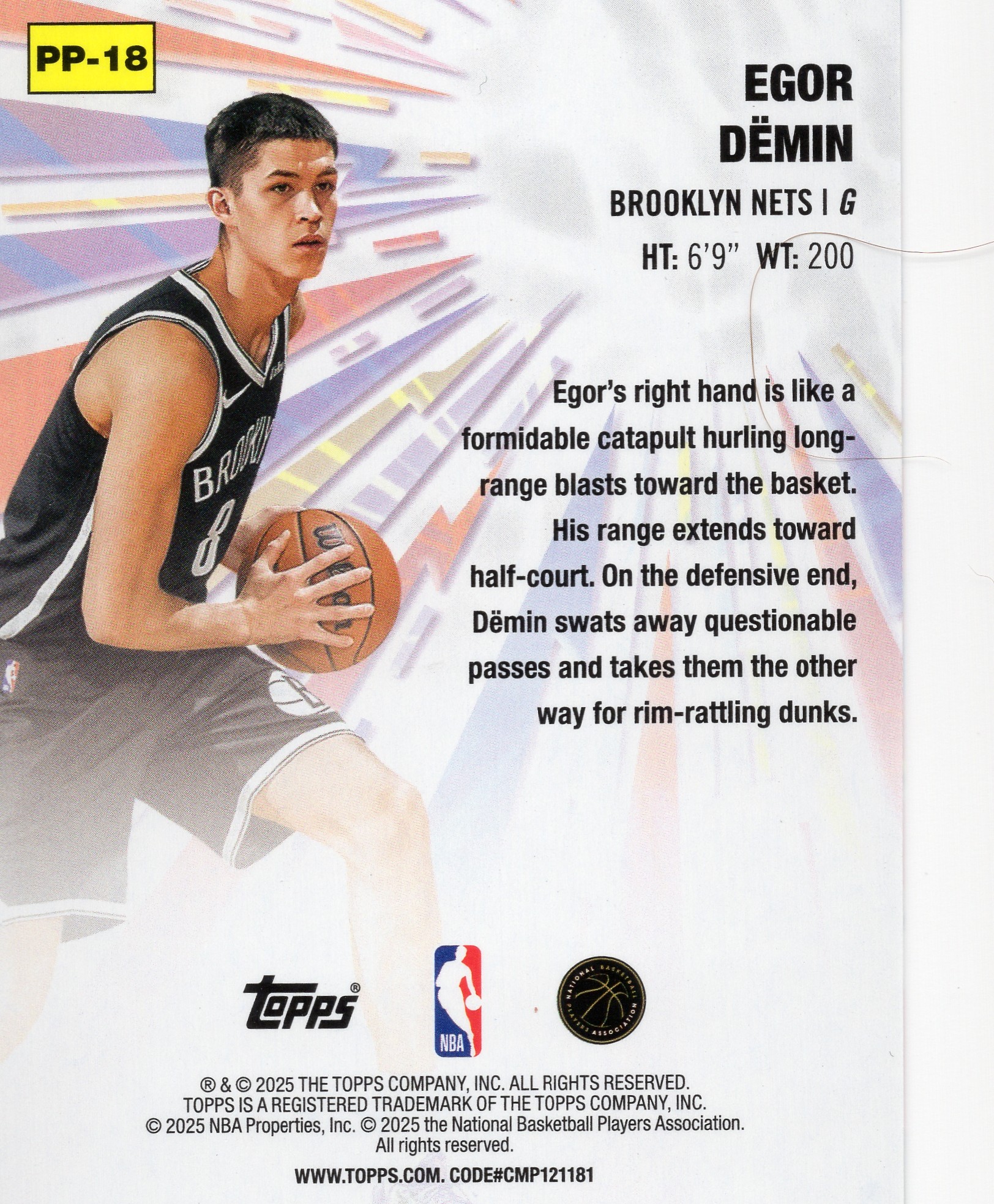 Egor Dëmin — Back