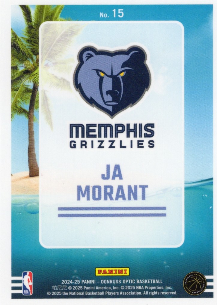 Ja Morant — Back