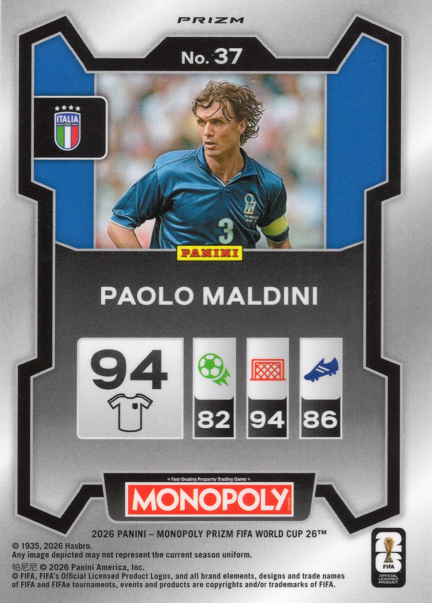 Paolo Maldini — Back