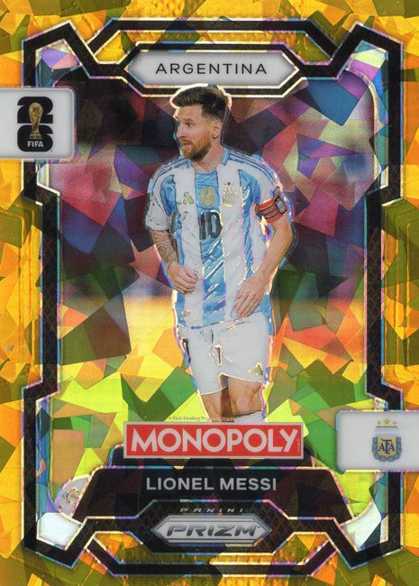 Lionel Messi card front