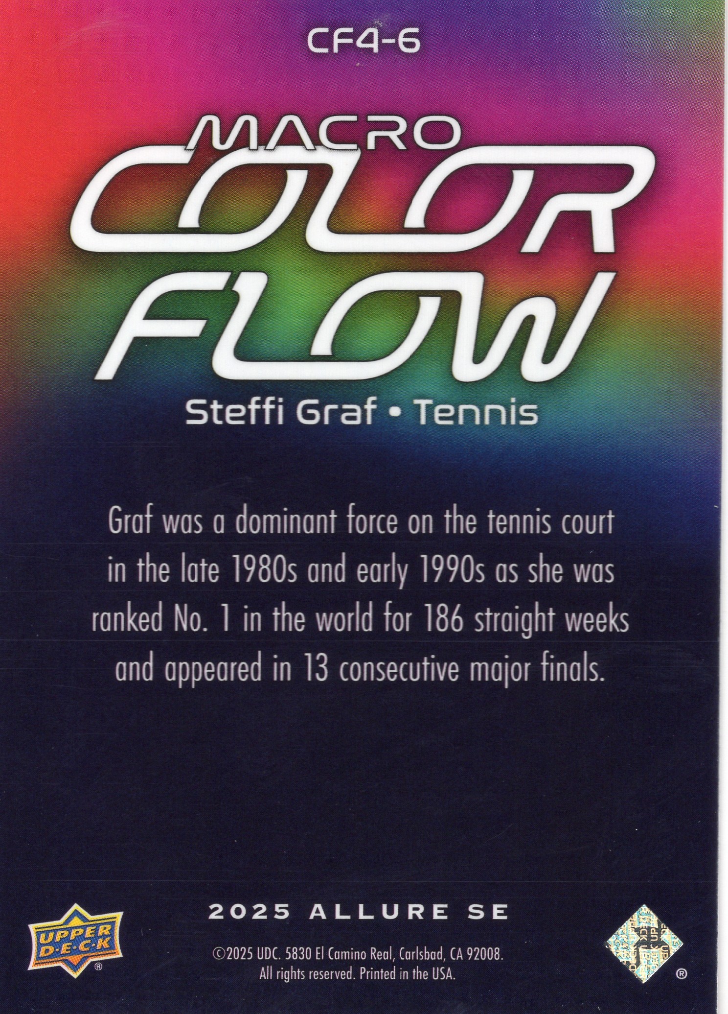 Steffi Graf — Back