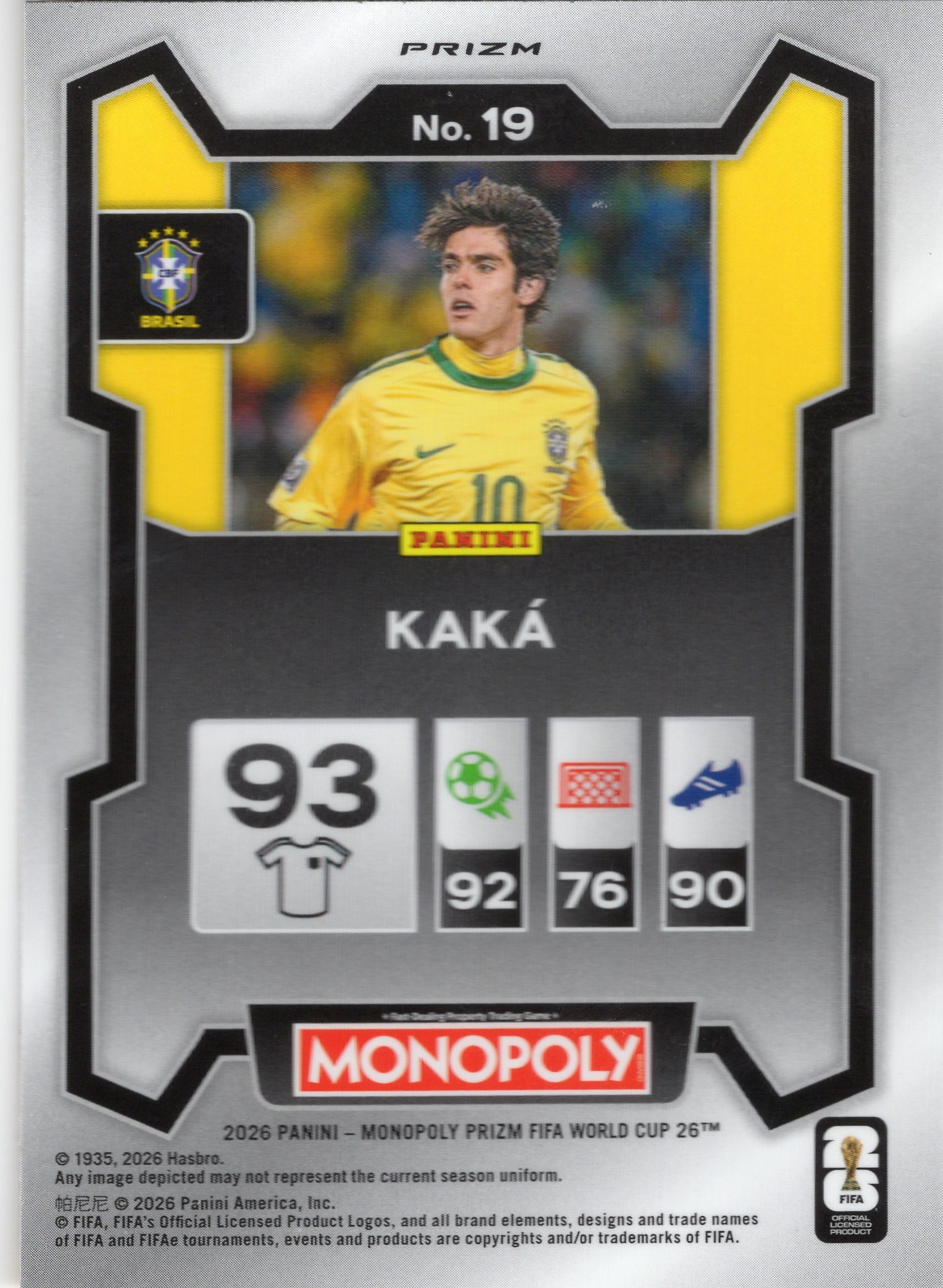 Kaká — Back